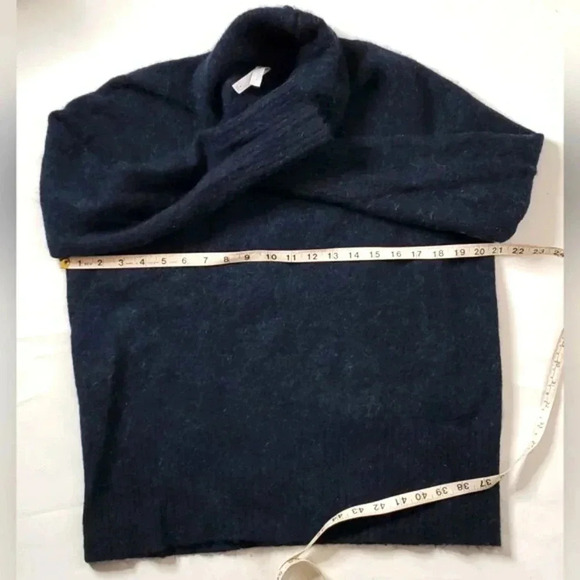Babaton Aritzia Alpaca Wool  Blend Turtleneck Boxy Oversized Boho sz Small - Picture 6 of 16